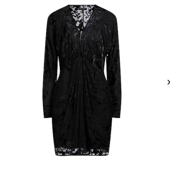 NWT rag & bone Eloise Burnout Silk Blend Minidress - Picture 1 of 9